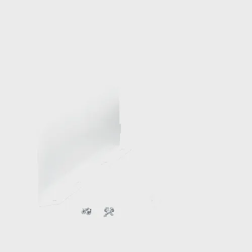 Hyllgavel 30 Vit, 25x164x300 mm, Par