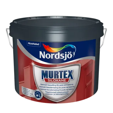 Putsfasadfärg Murtex Siloxane BW (Vit), 10 l