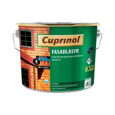 Täcklasyr BW (Vit), 2,5 l