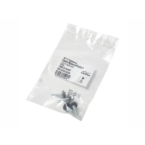 Låssats för räckesrör & profildurk 4 st/frp