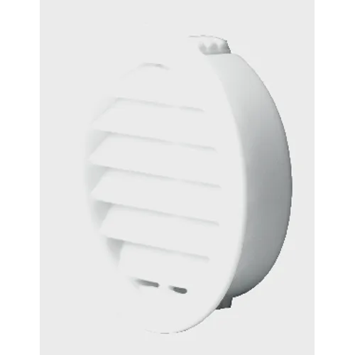 Ventilgaller för skåp Ø 50 mm, Vit, 4-pack