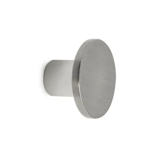 Knopp Charlie 28 mm, Borstad nickel