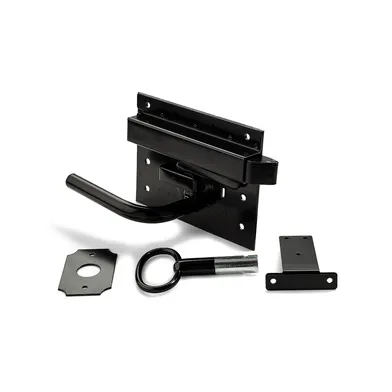 AD-lås 890 Höger, Svart Stål