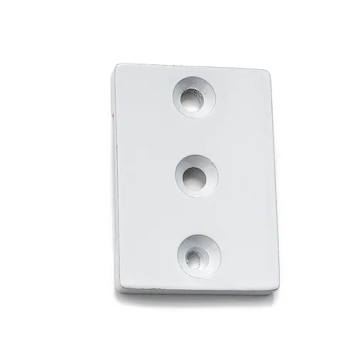 Fästbricka 1104 Vit, 2-pack