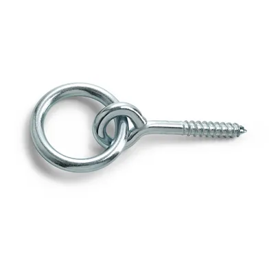 Skruvögla Trä m. ring 75 mm, FZB