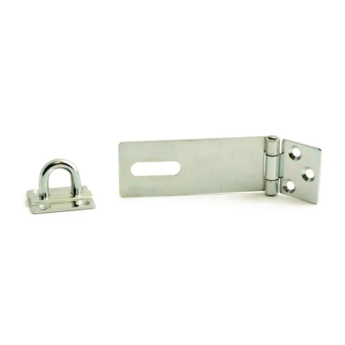 Ledhasp m. horisontell ögla Max 12 mm bygel, 100 mm, FZB