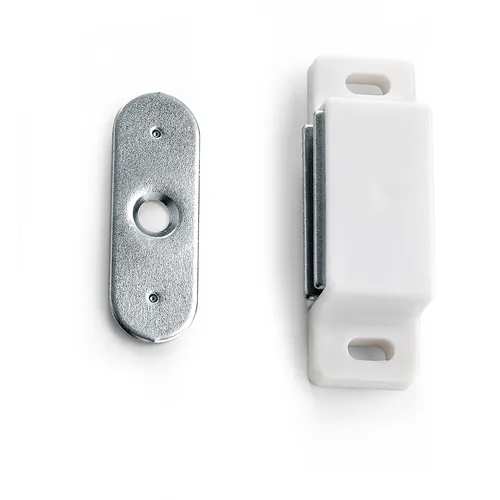 Magnetlås Vit 2029 2 kg, 2-pack