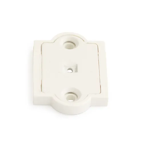 Fästbricka 2434 Vit, 2-pack