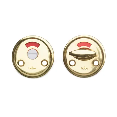 WC-beslag 1682 Polerad mässing