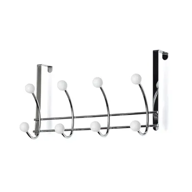 Dörrhängare Bonny Vit, Krom, 4 krokar