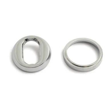 Cylinderring Universal 9+7 mm, Krom