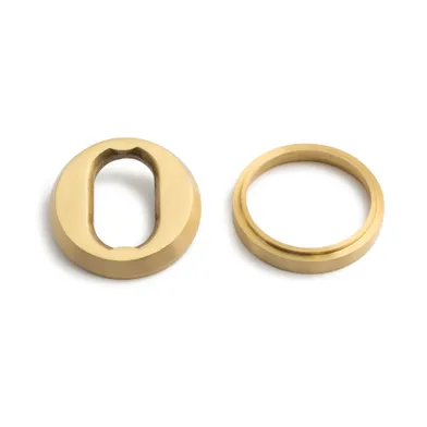 Cylinderring Universal 9+7 mm, Matt mässing