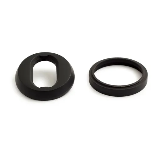 Cylinderring universal Aluminium Svart