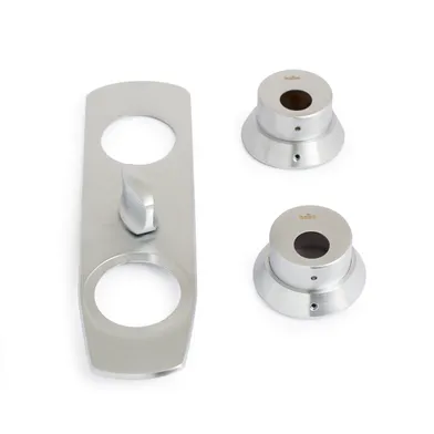 Vredskylt/Cylinderbehör Borstad krom