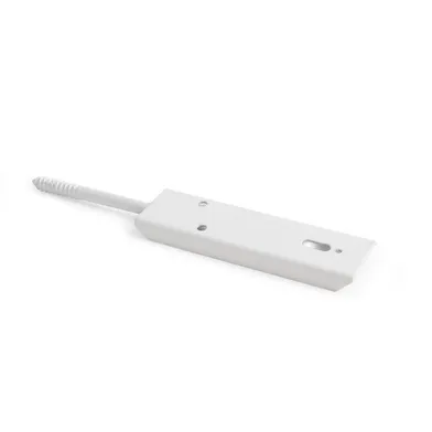 Fönsterbänkskonsol rak 120 mm, Vit