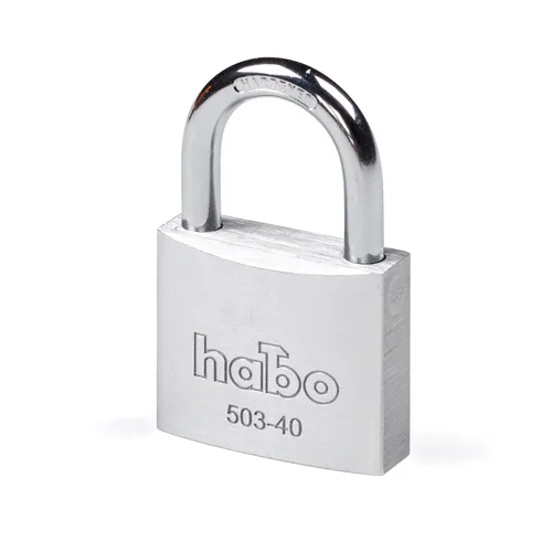 Hänglås 503 Alu. 40x6 mm, CC 23 mm