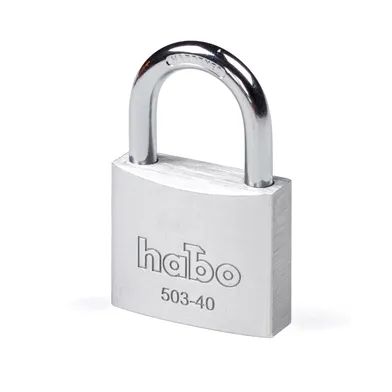 Hänglås 503 Alu. 40x6 mm, CC 23 mm