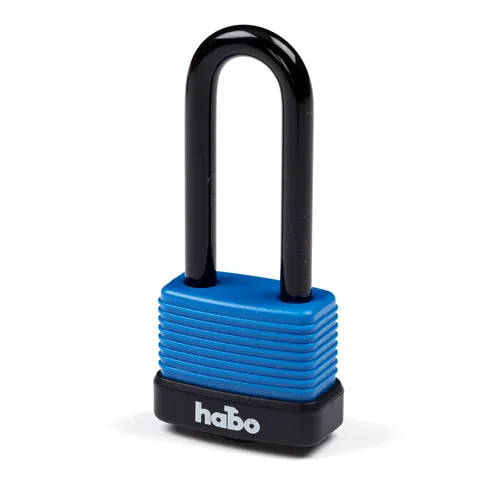 Hänglås 704 Väderskyddat 48x8 mm, CC 63 mm - hög bygel