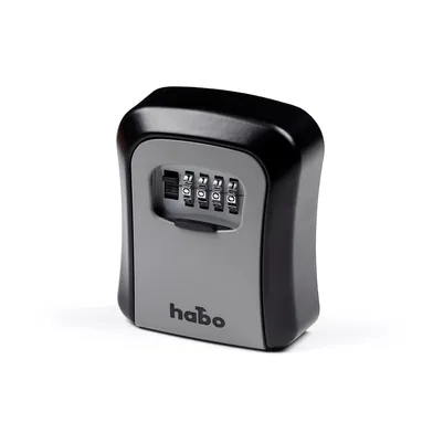 Nyckelskåp 103, Svart/Aluminium