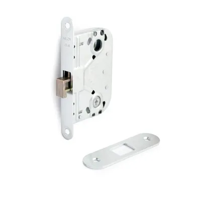 Låshus 64249 till skjutdörr Krom