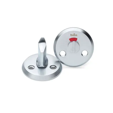 WC-beslag A262 Borstad krom