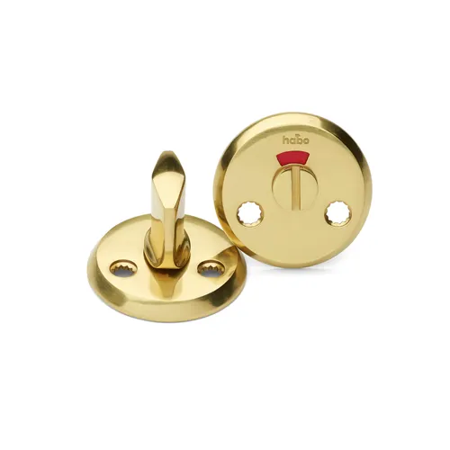 WC-beslag A262 Polerad mässing