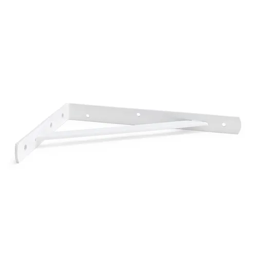 Konsol 9 stål förstärkt 250x350 mm, Vit