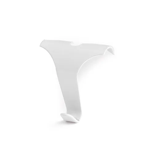 Tavellistkrok 1806 Vit, 2-pack