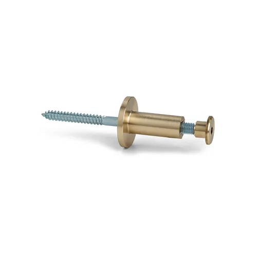 Ledstångsbeslag 951 Matt mässing