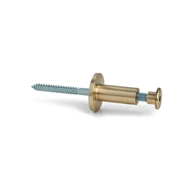 Ledstångsbeslag 951 Matt mässing