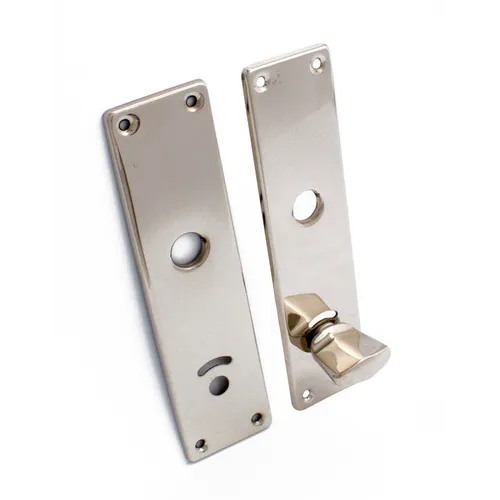 Långskylt-WC 65 45x180 mm, Nickel