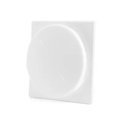 Tallriksventil 285 200 mm, Vit
