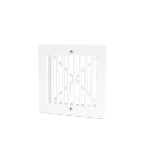 Evakueringsgaller 912 125x125 mm, Vit