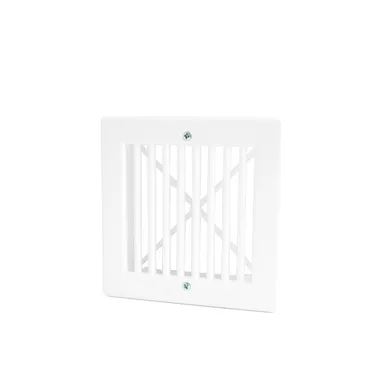 Evakueringsgaller 912 125x125 mm, Vit