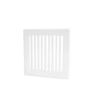 Evakueringsgaller 912 150x150 mm, Vit