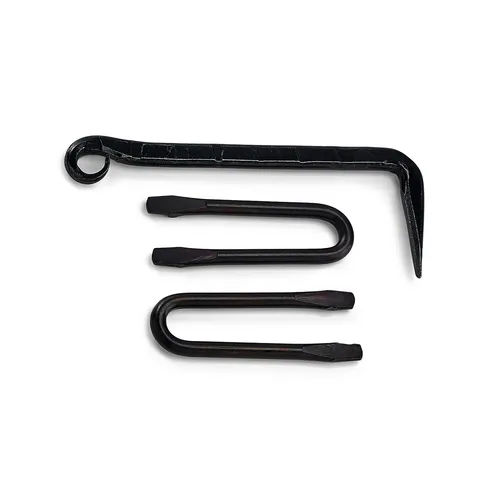 Kasthake 1350 100 mm, Svart