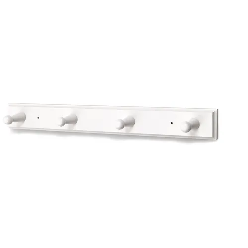 Handdukshängare 775 4 krokar, Vit