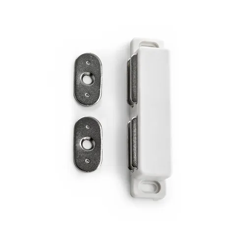 Magnetlås Vit 2028 2x4 kg, Vit