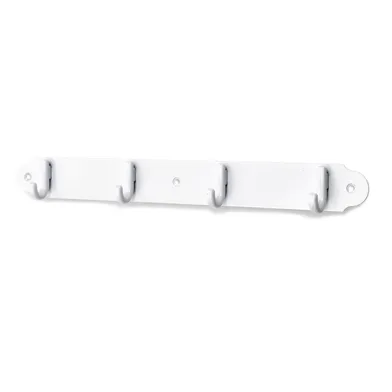 Handdukshängare 1804 4 krokar, Vit