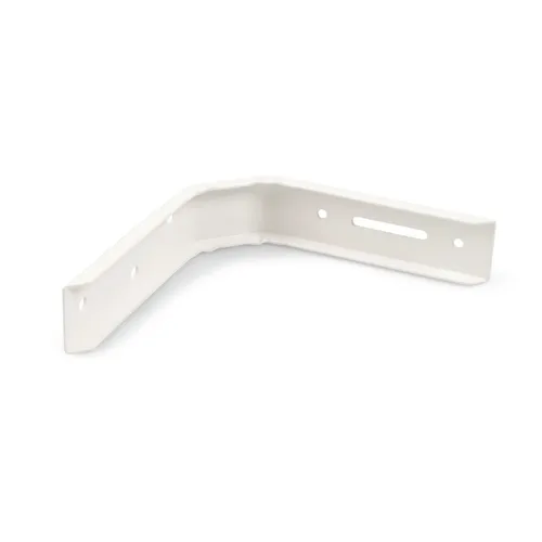 Fönsterbänkskonsol 658 stål 120/150 mm, Vit