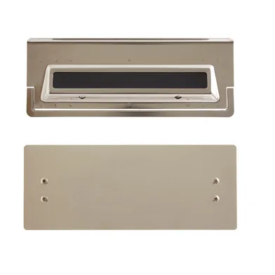 Brevinkast 4 med baklucka Nickel, 55-59 mm