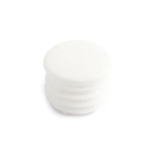 Ändknopp Vit