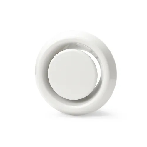 Frånluftsventil 1200 100 mm, Vit