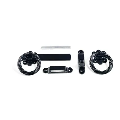 Grindklinka smide Svart