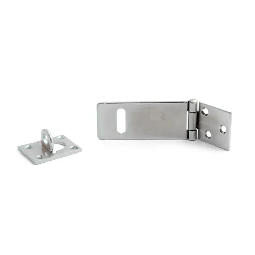 Ledhasp m. vertikal ögla Max 9 mm bygel, 90 mm, FZB