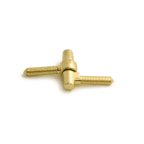 Pinngångjärn 1406 Mässing, 2-pack