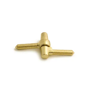 Pinngångjärn 1406 Mässing, 2-pack