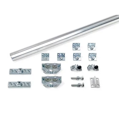 Skjutdörrsbeslag K-75 komplett dörrvikt