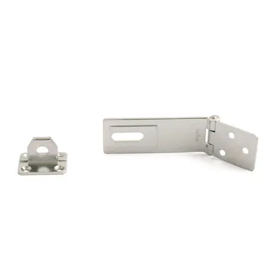 Ledhasp m. horisontell ögla Max 12 mm bygel, 126 mm, FZB