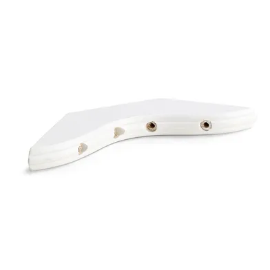 Fönsterbänkskonsol allmoge furu 150 mm, Vit